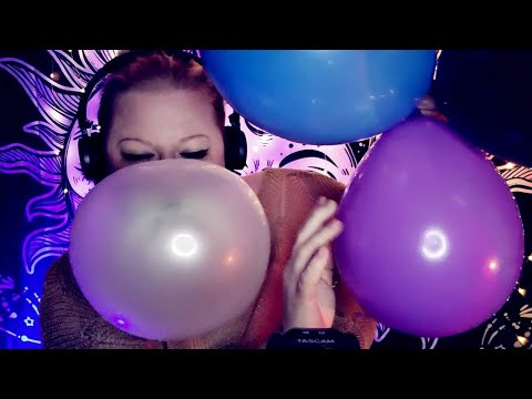 [ASMR] Bubblegum and balloons (whispers)