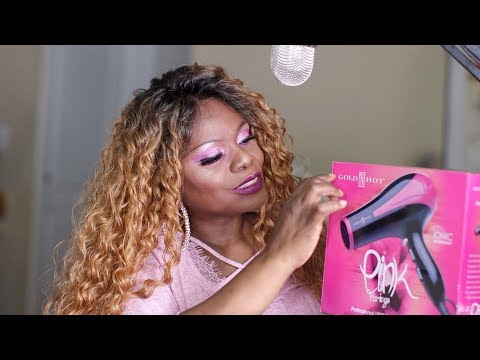 ASMR Unboxing Gold N Hot Ionic Technology Hair Dryer