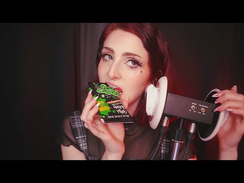 ASMR - Can't Get Tingles? INTENSE Deep Ear Mouth Sounds (Popping Candy)