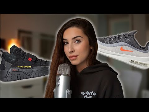 ASMR | My Fiancé's Shoe Collection & Tapping