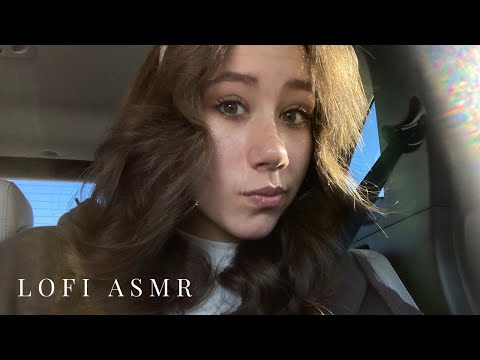 ASMR in the car! (lofi intense mouth sounds voiceover)