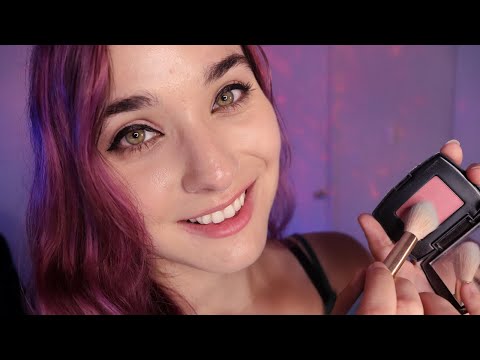 ASMR Doing Your Make Up (Layered, Personal Attention, Whispering)