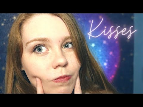 ASMR CLOSE-UP KISSES 💛 Personal Attention 💛 Positive Affirmations & Breathy Whispering For Sleep