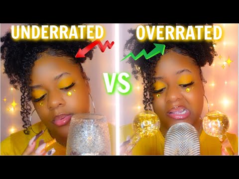ASMR✨UNDERRATED VS OVERRATED TRIGGERS 🤫🥱✨ [SO TINGLY THOUGH 💛]