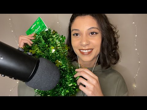 ASMR St  Patrick's Day Triggers & Eating Gummy Candies