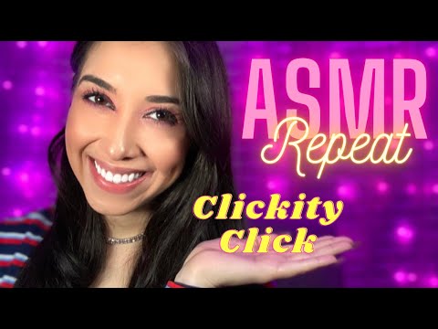 ASMR ✨ Clickity Click Repeat 💕• Sub Requested ASMR ~ Hand movements