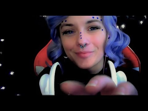 ASMR Close up Personal attention & hand movements. Let me comfort you. Tongue clicks, boop kisses.