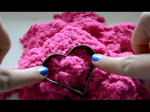 ASMR Kinetic Sand Crunch Galore . Intense Grainy Close Up Sounds & Visuals