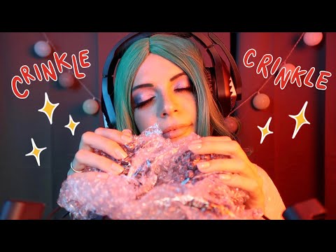 ASMR | Ep 7: Bubble Wrap (Sticky / Crinkly Plastic) | TRIGGER WEEK 2021