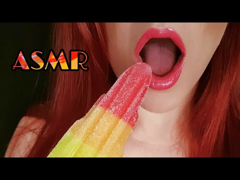 ASMR ROCKET LOLLIPOP 🚀🍭👅