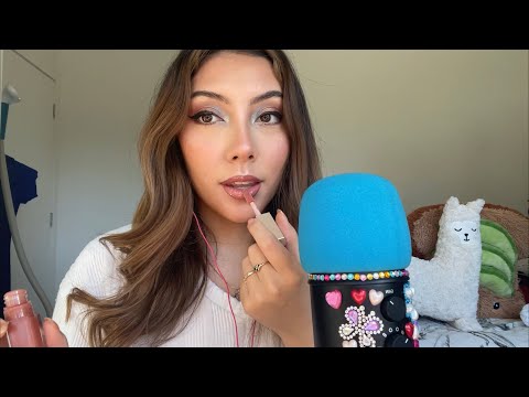 ASMR Chill get ready with me! 💗 ~trying some new makeup products~ | Whispered