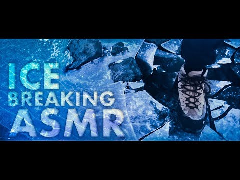 ASMR ICE Breaking & Cracking (Walking) ❄️ICELAND NATURE