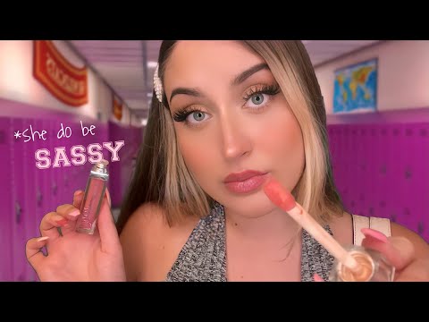 ASMR deutsch Popular Mean Girl does your Makeup for a Date with her Ex 🤬| Toxic friend Roleplay 💄
