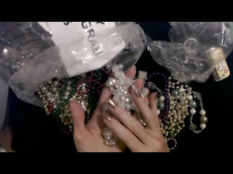 ASMR | Goodwill Jewelry Bag Show & Tell 5-25-2022 (Whisper)