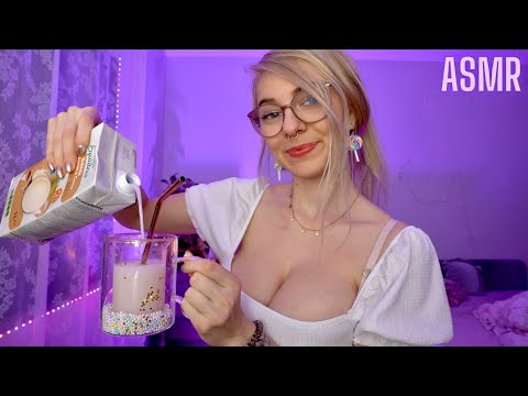 ASMR It's All About MILK 🥛 (trigger words, bubbles, hand movements) | Stardust ASMR