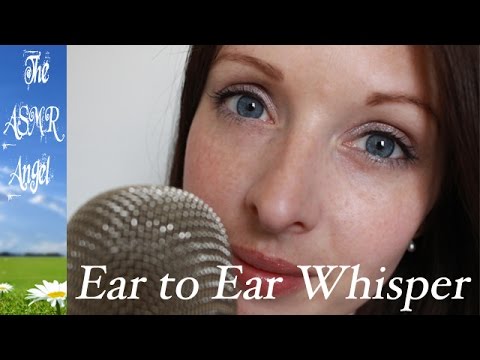 ASMR Close Up Ear to Ear Whispering - Don't Sweat the Small Stuff 15-18