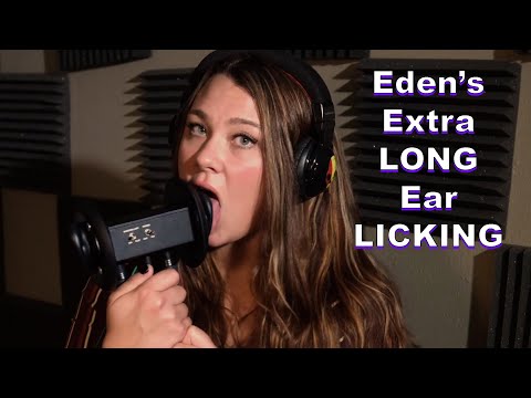 (ASMR) Eden's Ear Licking and Positive Affirmations - Eden ASMR - The ASMR Collection - Mouth Sounds