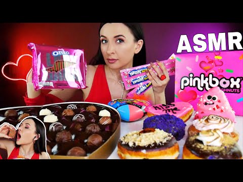 ASMR Eating Sweets *Valentine's Day Edition 🥰
