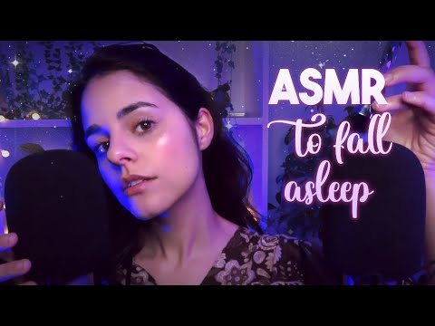 ASMR SLOW & GENTLE Whispering for SLEEP 💖 Ear to Ear Soft Mic Brushing (You can Close your Eyes)