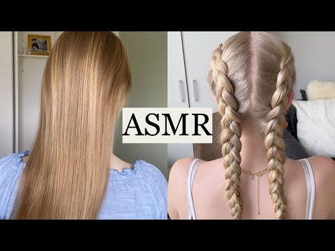 ASMR | Hair Play Compilation - Best of 2023 💗 hair brushing, spraying, braiding, styling, no talking