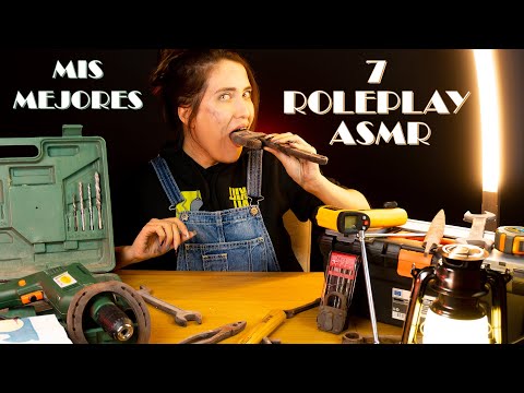 ASMR - Mis MEJORES 7 ROLEPLAYS para DORMIR | ASMR Español | Asmr with Sasha