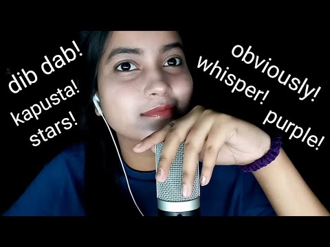 ASMR Trigger Words For Sleeping With Soft Mouth Sounds