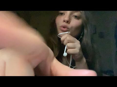 ASMR w/ apple mic ~ trigger words, mouth sounds, hand movements, a lil tapping n rambling too ofc 🪽