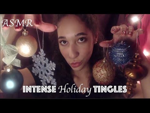 ASMR || Tapping and Scratching Ornaments