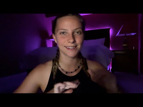💜connecting to the universe, finding balance, ASMR Reiki, screen touches, ( crown chakra)