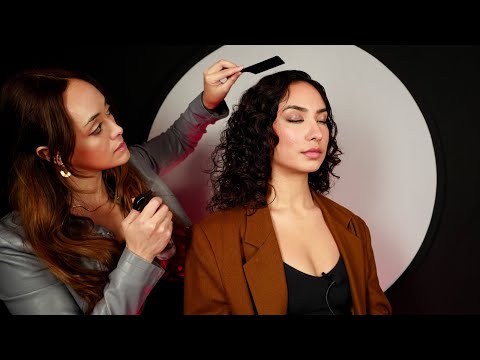 ASMR Perfectionist Photoshoot Hair, Makeup, Clothes Fixing & Finishing Touches | 'Unintentional'