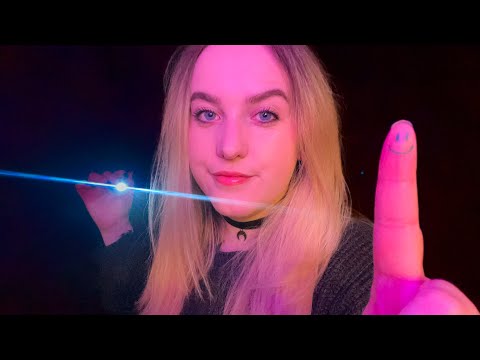 ASMR | Instructions with eyes open and closed ✨ [Light triggers]