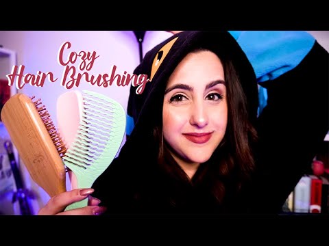 ASMR | Comforting You Tonight (Hair Brushing and Scalp Massage)