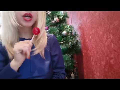 relaxing ASMR suck and lick lollipop for sleep ❤️😴// asmr triggers //