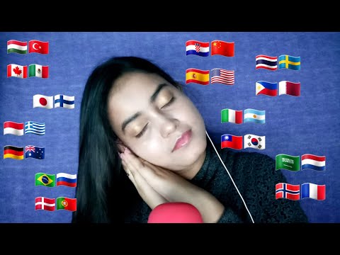 ASMR "SLEEP" in 30+ Different Languages