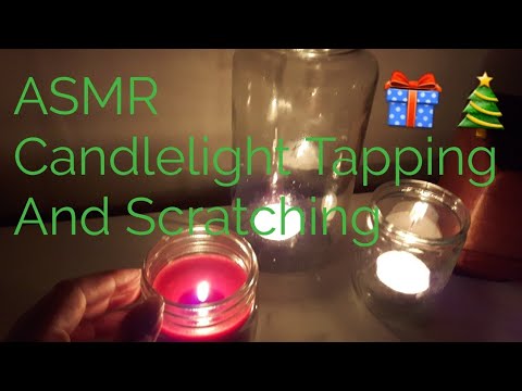 ASMR Candlelight Tapping And Scratching