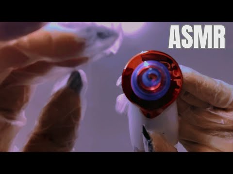 ASMR 🚿 Limpeza de pele • remoção de cravos・❥・Sussurros,  toques na tela