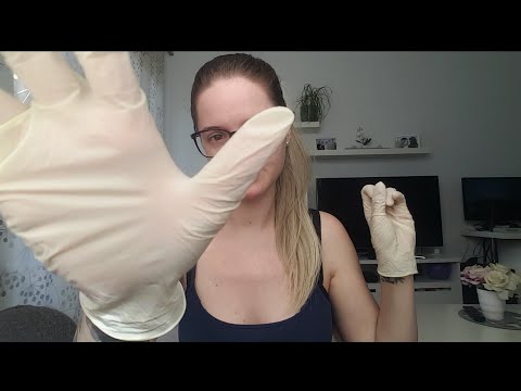 ASMR pure sounds with gloves, hand sounds - movements, mouth sounds, whispering / relax
