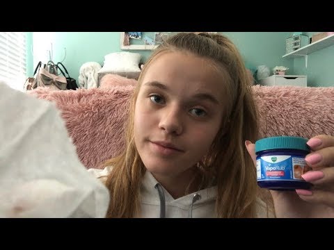 ASMR Friend Helps You Feel Better When You're Sick Roleplay♡