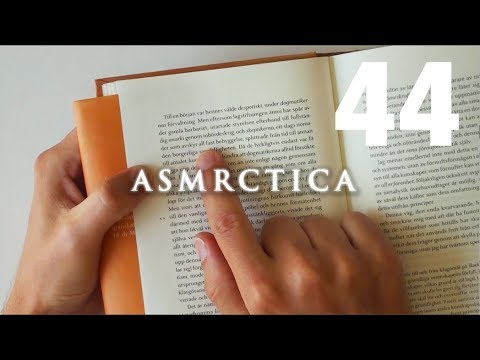 ASMR Deep voice Reading from Difficult Book in Swedish | Binaural