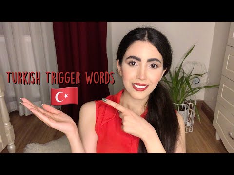 ASMR | Turkish Trigger Words 🇹🇷 With Hand Movements