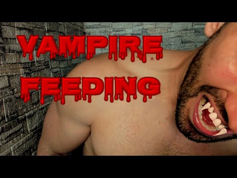 ASMR Close Up Vampire Feeds From You  (2 Intense Feedings)