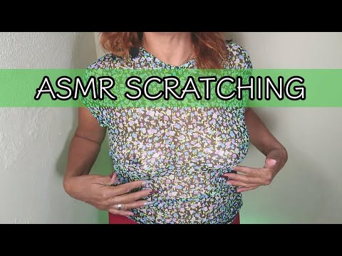 ASMR No Bra & Shirt transparent - Fabric clothes scratching sounds