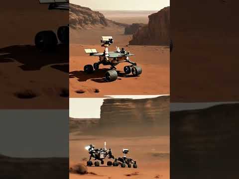 Mars Rover discovery AI video