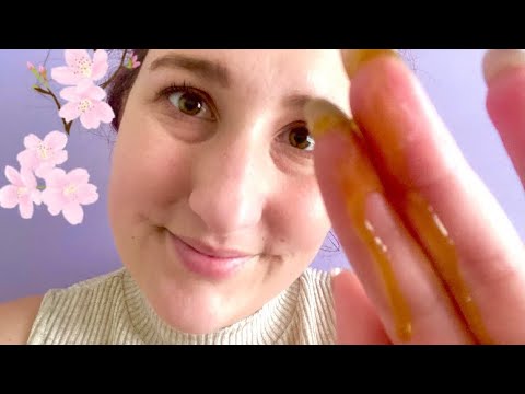ASMR 🌸 Spa Treatment 🌸 Relaxing Facial with Dreamy Sounds 💜