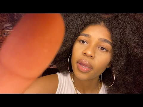 ASMR- Plucking Negative Energy + Positive Affirmations 🥰 (INAUDIBLE WHISPERING, SOFT MOUTH SOUNDS)