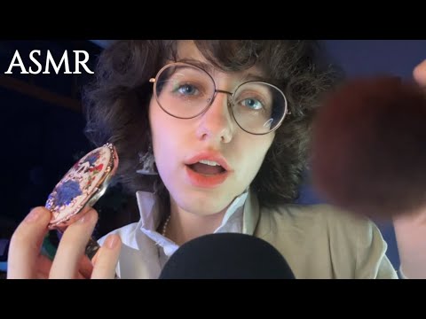 asmr YOU'RE LATE!!! 💄 Doing Your Makeup (Whispers, Mouth Sounds, Brush Sounds and MORE)