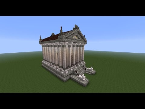 ASMR - Soft Spoken Minecraft Tutorial: Greek Temple