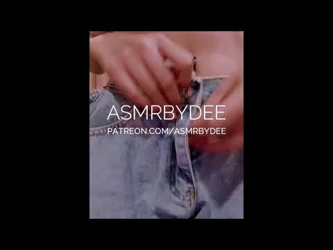 ASMR Denim Fabric Scratching | ASMRbyDee (Relaxing Shorts Sound)