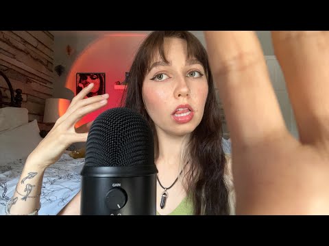 ASMR | FAST and SLOW mouth sounds 🫧🎙️(dry + wet)