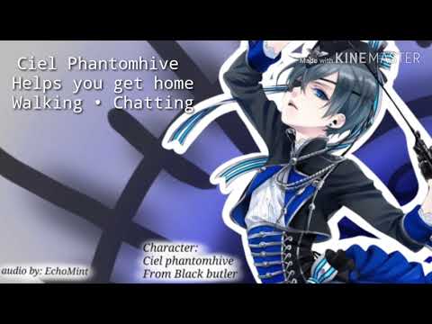 Ciel Phantomhive escorts you home| ASMR| Anime Roleplay|